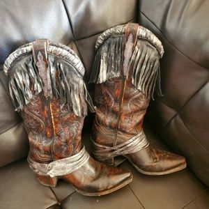 Custom Dan Post cowboy boots